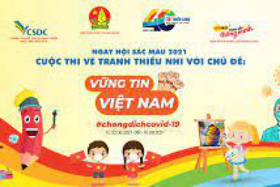 Cuộc thi vẽ tranh “Ngày hội sắc màu” 2021 chính thức khởi động, ủng hộ Quỹ Vắc-xin phòng chống Covid của Chính phủ